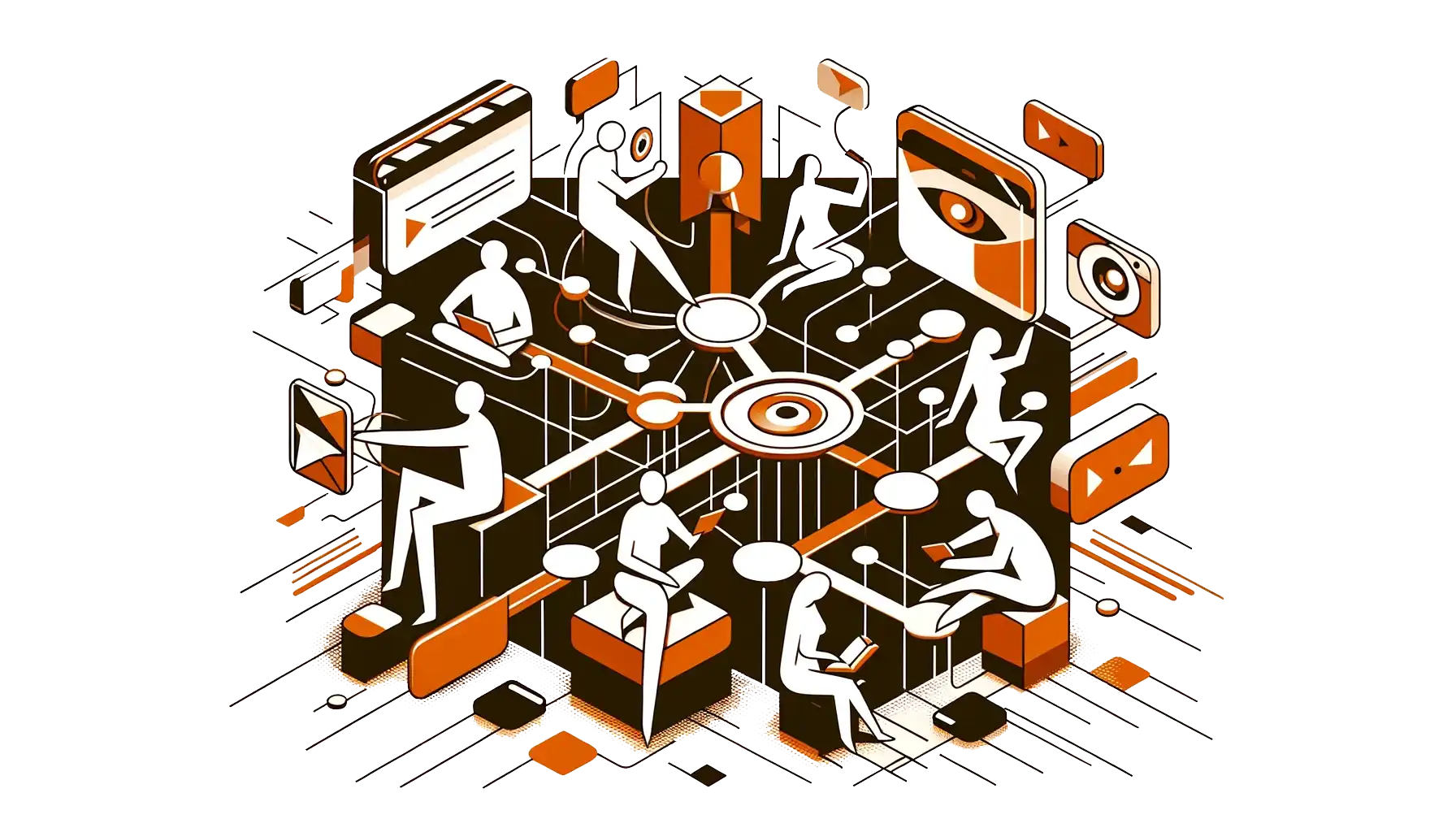 Decentralization Concept